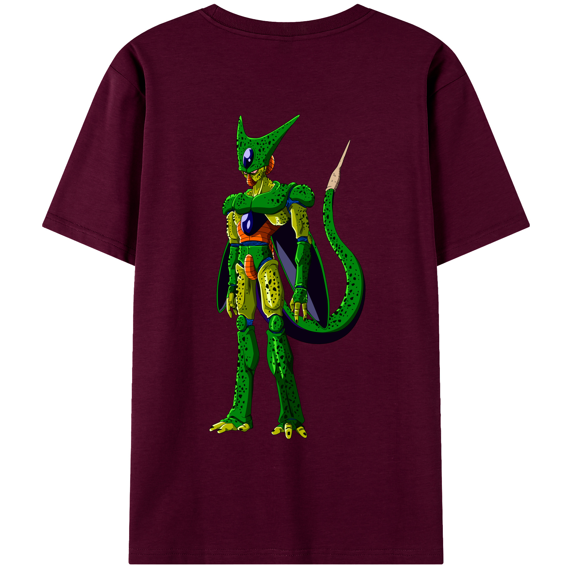 （画像用） ドラゴンボール セル DRAGON BALL Cell レディース半袖Tシャツ(バックプリント)